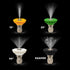 Quick-connect spray nozzle set included with X-1520FW1GENH: 15 degree, 25 degree, 40 degree and soaper nozzles