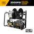BE Power Equipment X-2050FW1A 2000 PSI Electric Pressure Washer - 5.0 HP Baldor Motor, CP Triplex Pump, 5-Year Warranty