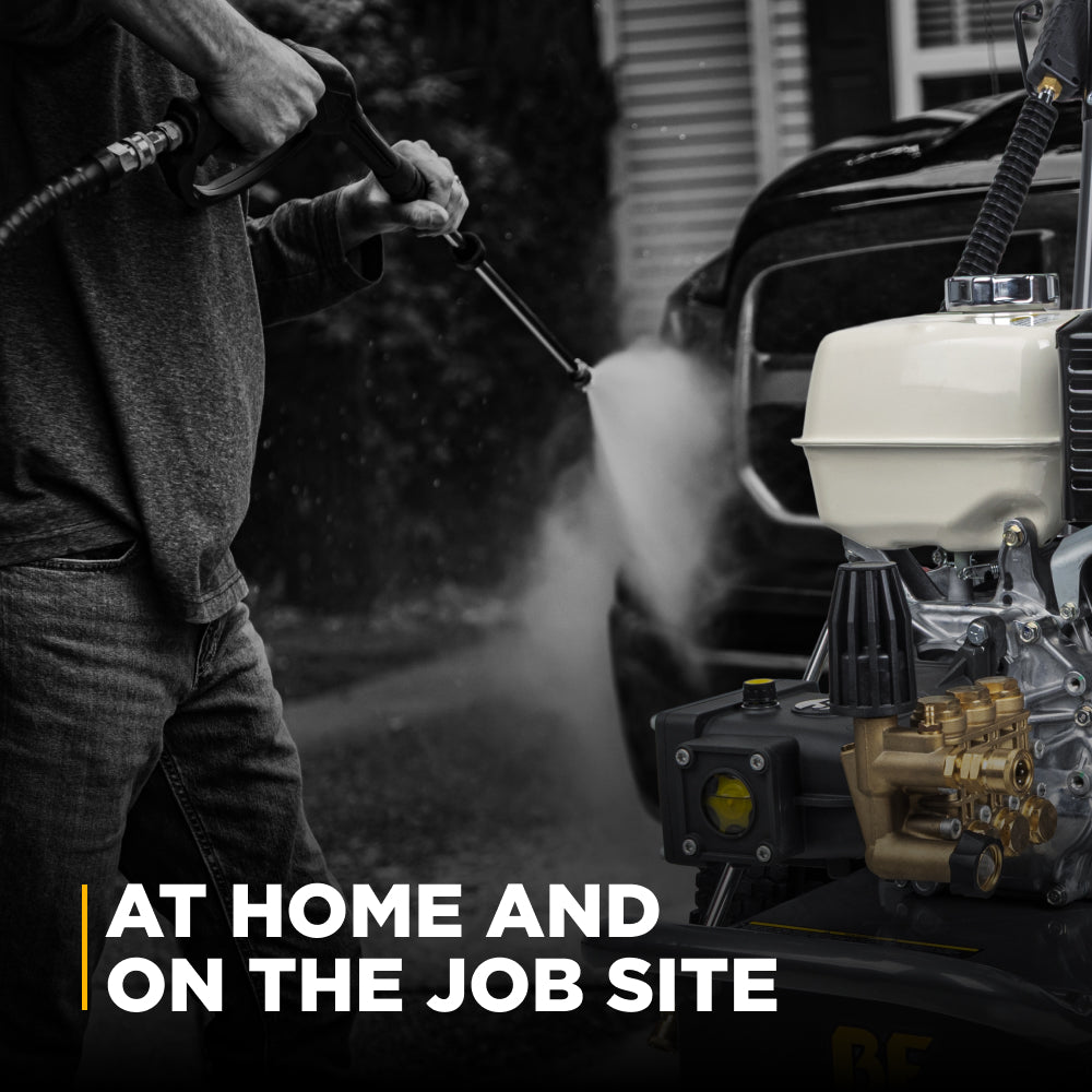 BE Power Equipment B4213HA 4,200 PSI 4.2 GPM Cold Water Gas Pressure Washer