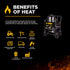 BE Power Equipment HW4013HG Hot Water Gas Pressure Washer - angle view