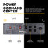 BE Power Equipment BE4200PS Power Command Center infographic showing engine switch, circuit breaker, and multiple power ports