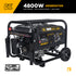 BE Power Equipment BE4800 Générateur de 4 800 watts de pointe, démarrage par rappel, gaz combustible