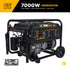 BE Power Equipment BE7000 Générateur de 7 000 watts de pointe, démarrage à rappel, gaz combustible