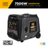 BE Power Equipment BE7500ID 7,500W Generator - 312cc engine, electric start, dual-fuel, cold start - 5-year warranty badge