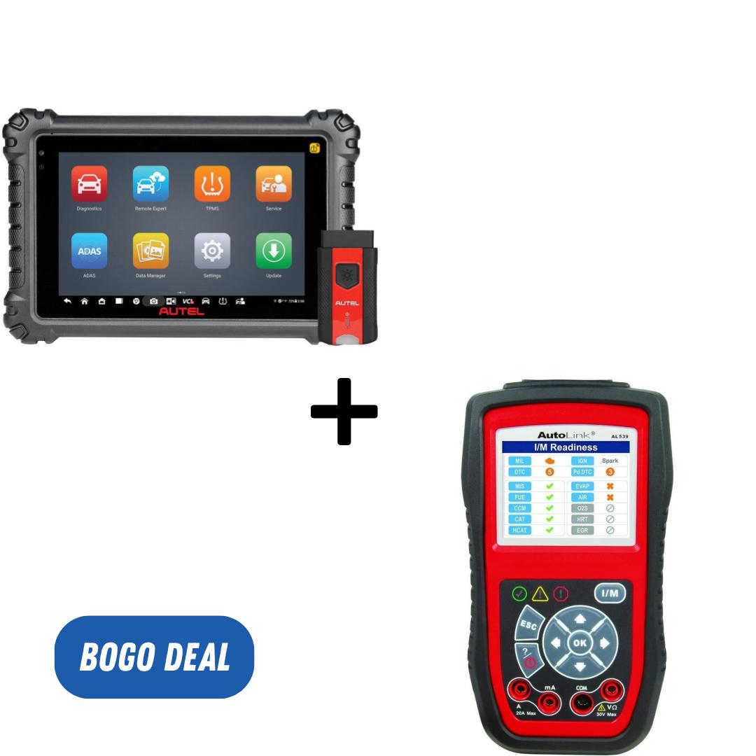 Tablette de diagnostic et de service sans fil professionnelle Autel Maxisys MS906PRO2-TS 8" sous Android avec service TPMS complet