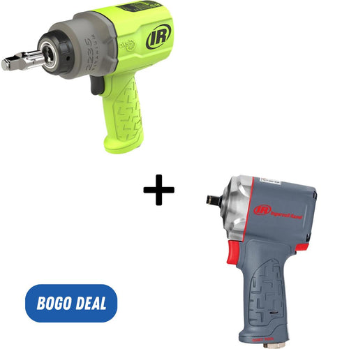 Clé à chocs silencieuse à enclume standard de 1/2 po Ingersoll Rand 2236QTIMAX-G avec système DXS Drive Xchange, 1 500 pi-lb, 7 500 tr/min