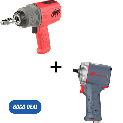 Clé à chocs silencieuse à enclume standard 1/2" Ingersoll Rand 2236QTIMAX-R avec système DXS Drive Xchange, 1 500 pi-lb, 7 500 tr/min