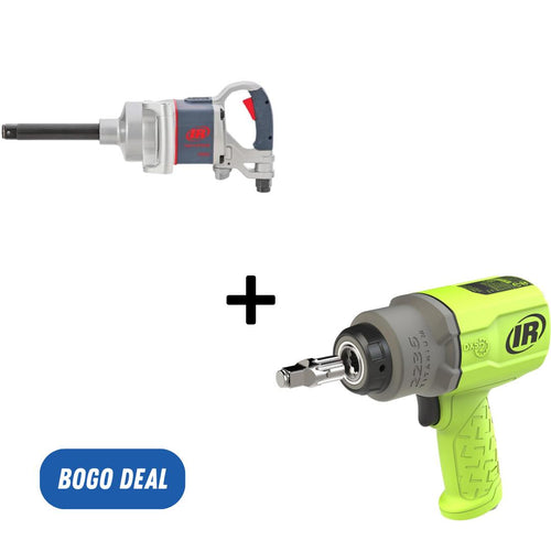 Ingersoll Rand 2850MAX-6 1" Impact Wrench, 2100 Ft-Lbs Max. Torque, 6" Anvil