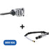 Ingersoll Rand 285B-6 Clé à chocs pneumatique robuste 2,5 cm avec enclume allongée 15,2 cm