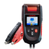 Launch BST860S handheld battery tester with red and black clamps on white background