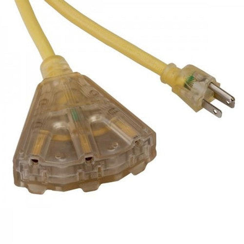 Bayco SL-735L 6' Extension Cord w/ Lighted End & 3 Outlets - 13amp - MPR Tools & Equipment