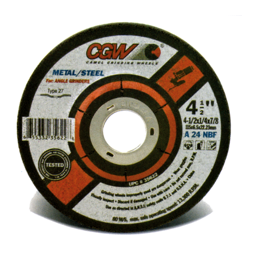 CGW CGW35627 Grinding Wheel 5X1/4X7/8 A24N - MPR Tools & Equipment