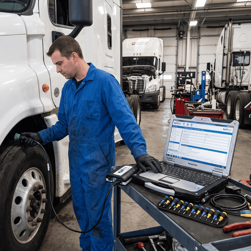 Cojali (Jaltest) KIT DE DIAGNOSTIC POUR VÉHICULES COMMERCIAUX LOURDS HDCOMM - CVKIT