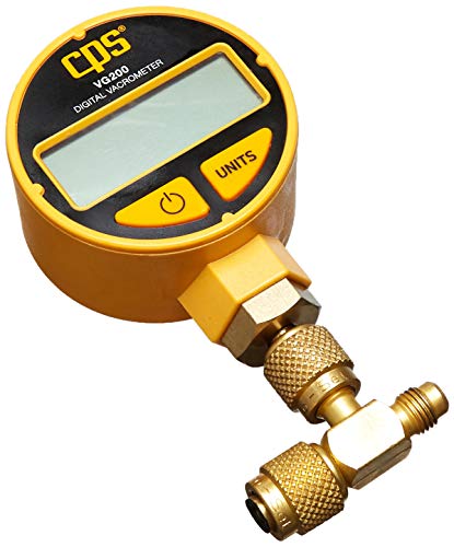 CPS Products VG200 Vacuum Gauge with Digital LCD Display - MPR Tools & Equipment