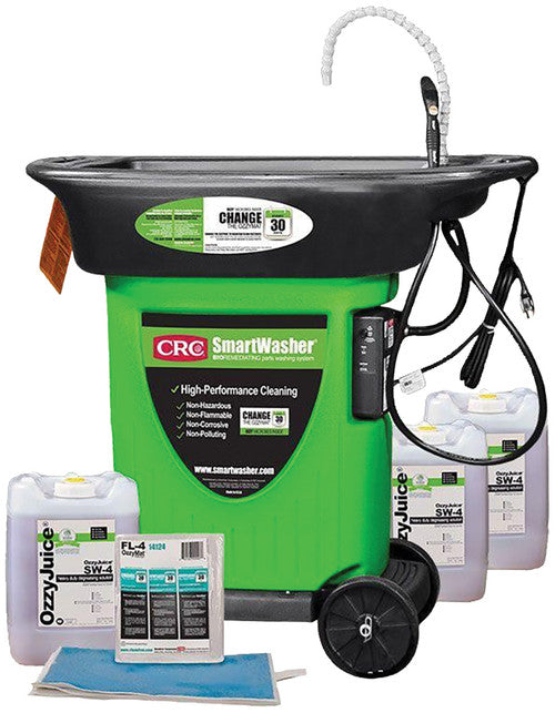 CRC Industries 14740 SMARTWASHER SW-423 MOBILE PARTS WASHER KIT, 1 KIT - MPR Tools & Equipment