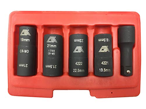 CTA Tools 1463 Flip Socket Set (5 Piece), 1 Pack - MPR Tools & Equipment