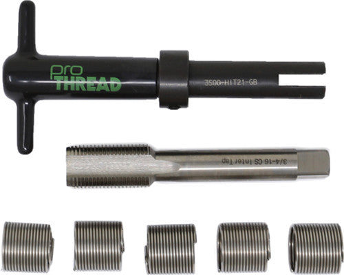 CTA Tools 34129 PROTHREAD KIT ��� NATIONAL COARSE 3/4-16 UNC ��� INCL.: TAP, INSTALLATION TOOL & 6 INSERTS (#24129) - MPR Tools & Equipment