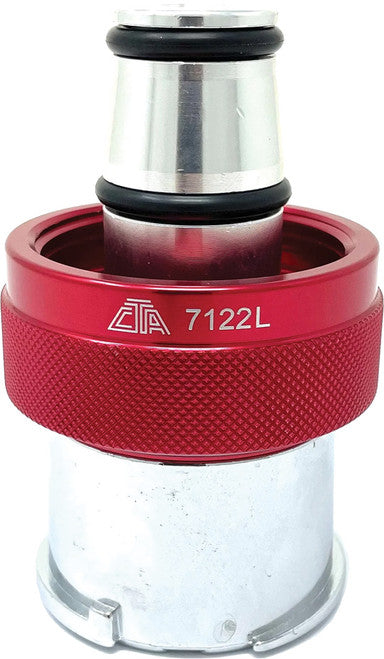 CTA Tools 7122L Radiator Pressure Adapter for GM/GMC L5P Diesel Engine (Left-Hand Threads) - MPR Tools & Equipment