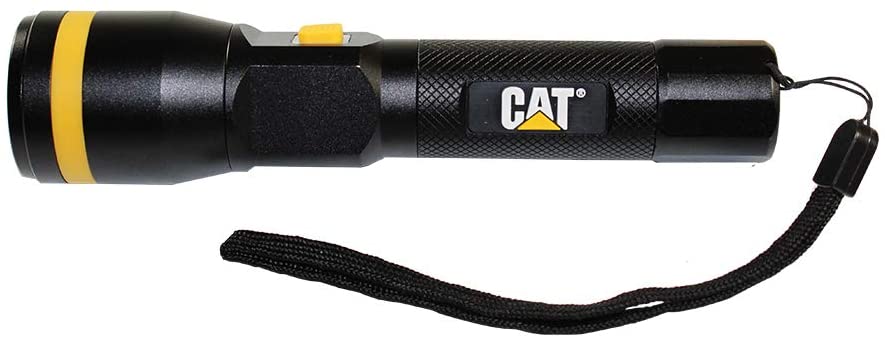 Cat Lights CT2505 Work Lights Very Bright Flashlight with 550 lm Dimmable Beam & Rechargeable Battery Built In a Metal Frame For Tactical. Home. Outdoor Use - MPR Tools & Equipment