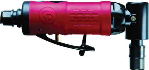 Chicago Pneumatic 7406 1/4" QUIET 90° ANGLE DIE GRINDER, .32 HP, 23,000 RPM - MPR Tools & Equipment