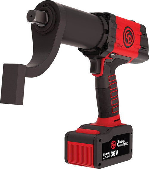 Chicago Pneumatic 8613 3/4" DRIVE CORDLESS TORQUE WRENCH, 960 FT-LBS/1300 NM, 10 RPM – STANDALONE, INCL. 2 BATTERIES, 1 CHARGER, 1 POWER CORD - MPR Tools & Equipment