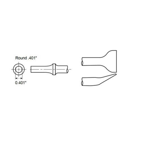 Chicago Pneumatic A046063 CHISEL-ANGLE SCALING