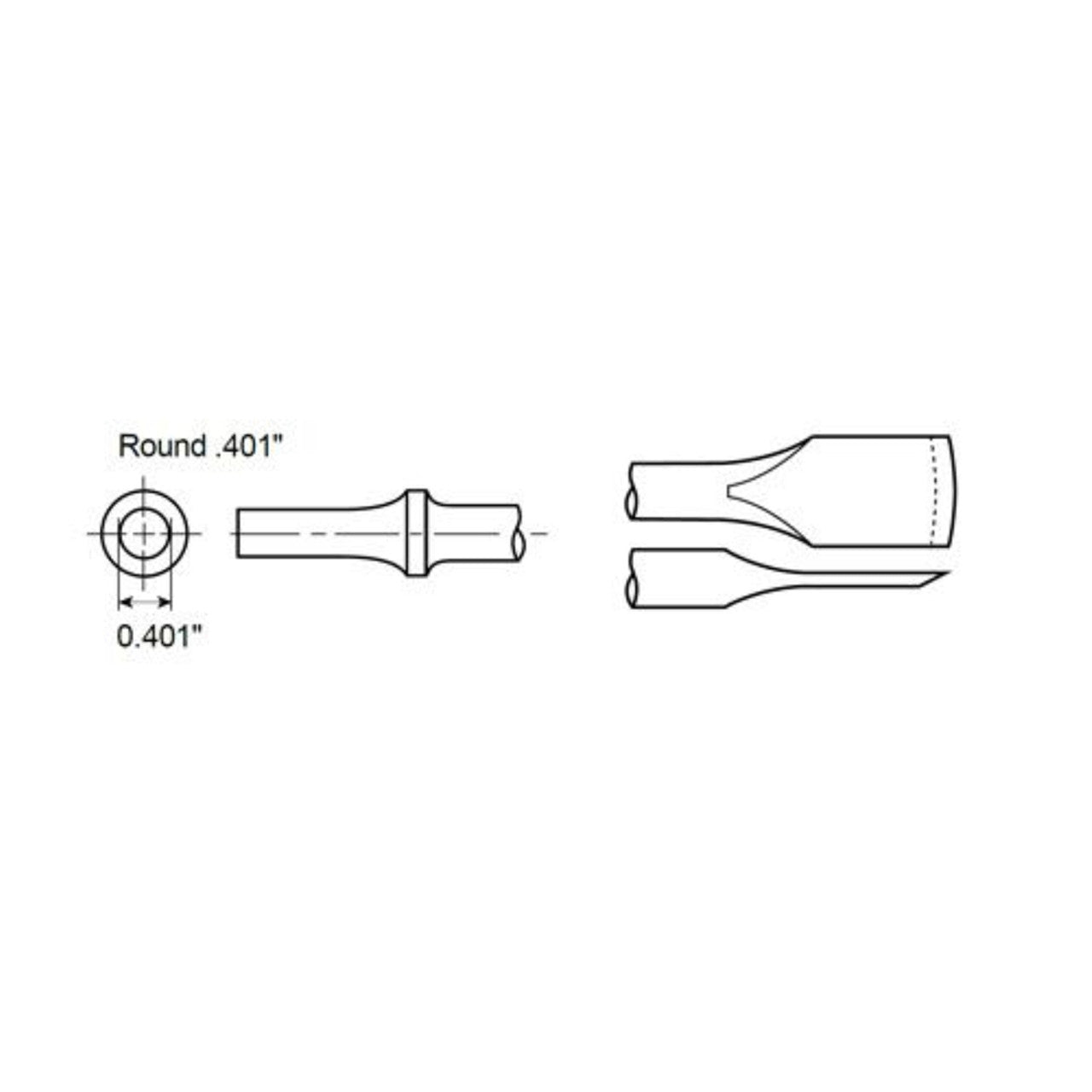 Chicago Pneumatic A046072 GRATTE CHISEL-GOO