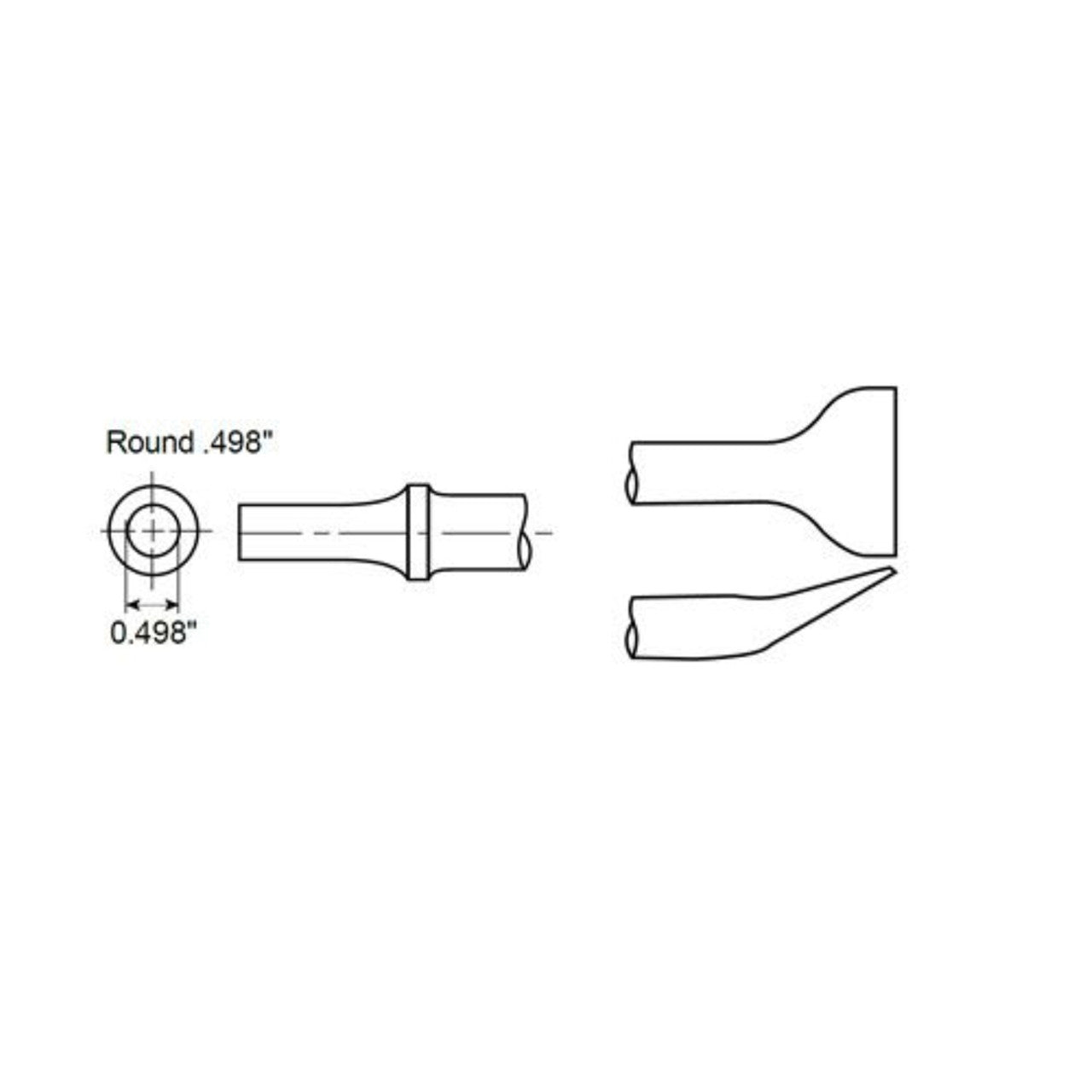 Chicago Pneumatic A047051 CHISEL-WIDE CUTTING