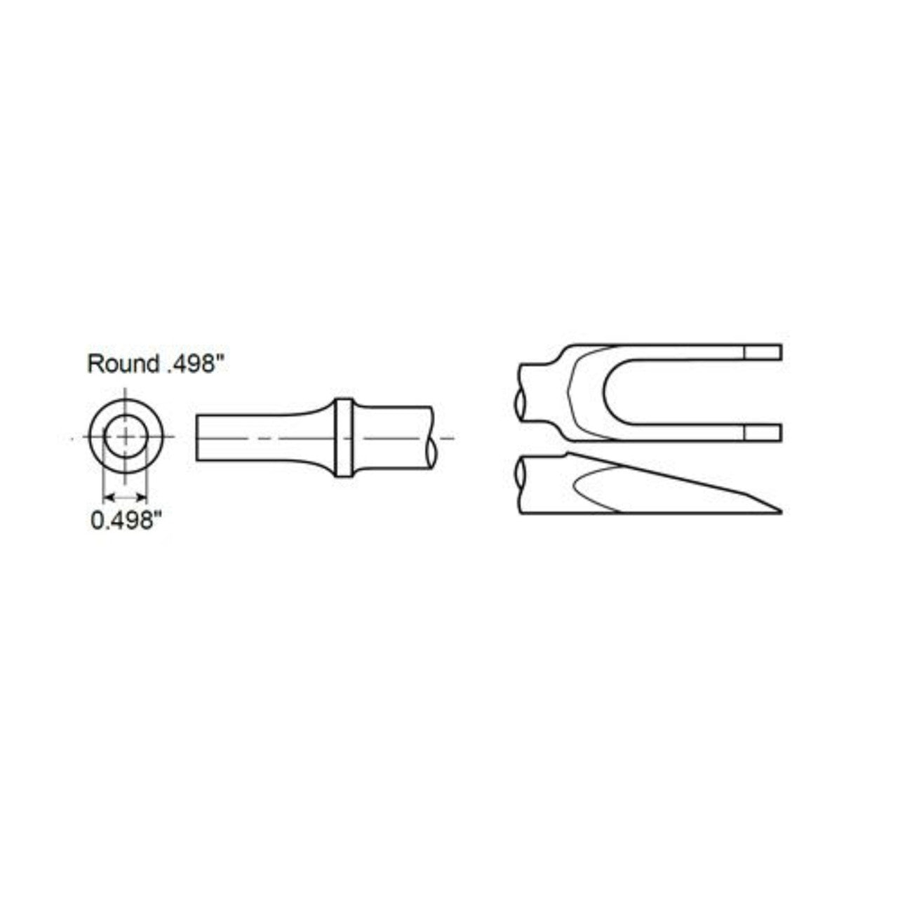 Chicago Pneumatic A047059 FORK-1.00 SEPARATOR