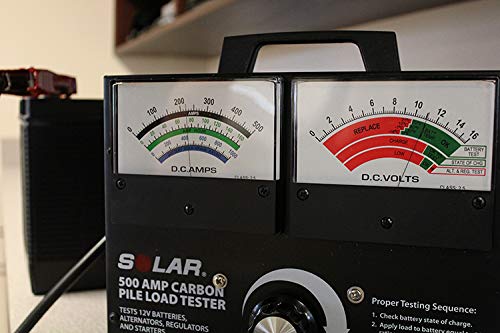 Clore Automotive 1874 Solar 500 Amp Carbon Pile Battery Load Tester - MPR Tools & Equipment