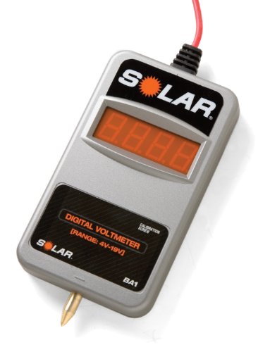 Clore Automotive BA1 Solar Digital Voltmeter - MPR Tools & Equipment