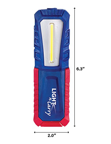 Clore Automotive LNC1341 Light-N-Carry Rechargeable COB LED Work Light - 300 Lumen - MPR Tools & Equipment