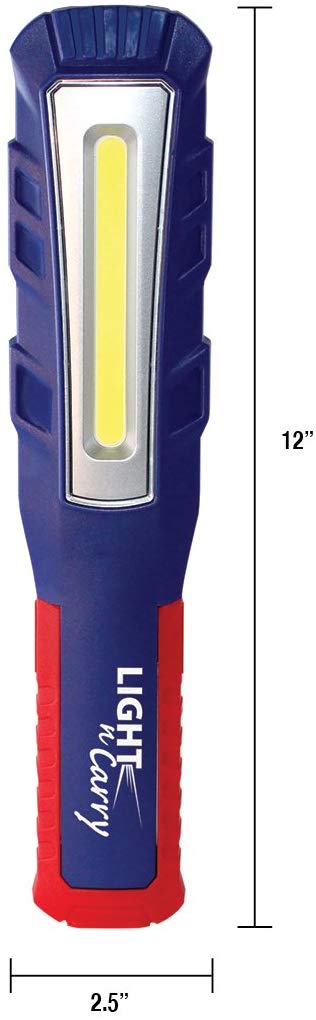 Clore Automotive LNC1841 Solar Light-N-Carry Rechargeable COB LED Work Light - 800 Lumen - MPR Tools & Equipment