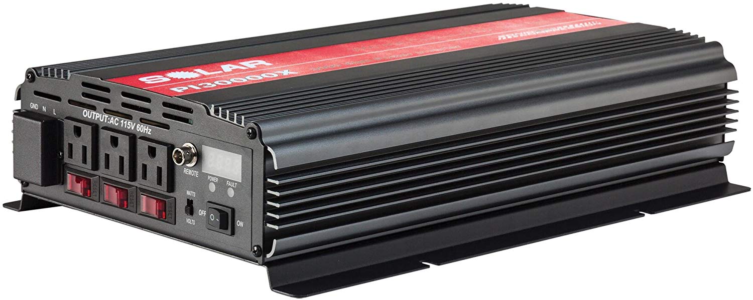 Clore Automotive PI30000X Solar 3000W Power Inverter with Triple Outlet Plus Junction Block - MPR Tools & Equipment