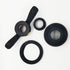Coats 85607503 40mm Quick Nut assembly flat lay with rings and pressure cup top view
