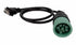 Cojali (Jaltest) JDC217.9 Deutsch 9 Pin Type 2 Green Diagnostics Cable