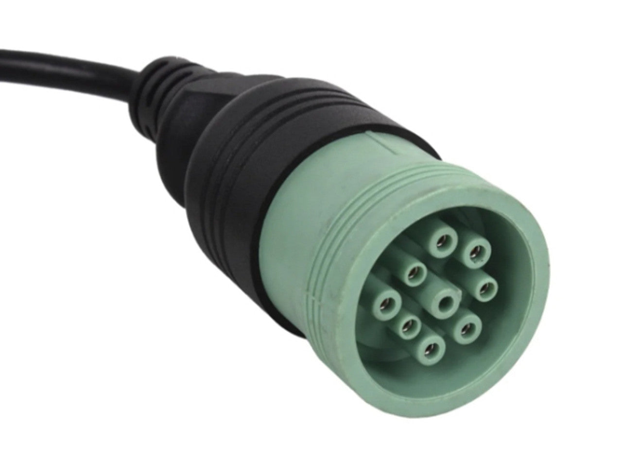 Cojali (Jaltest) JDC217.9 Deutsch 9 Pin Type 2 Green Diagnostics Cable