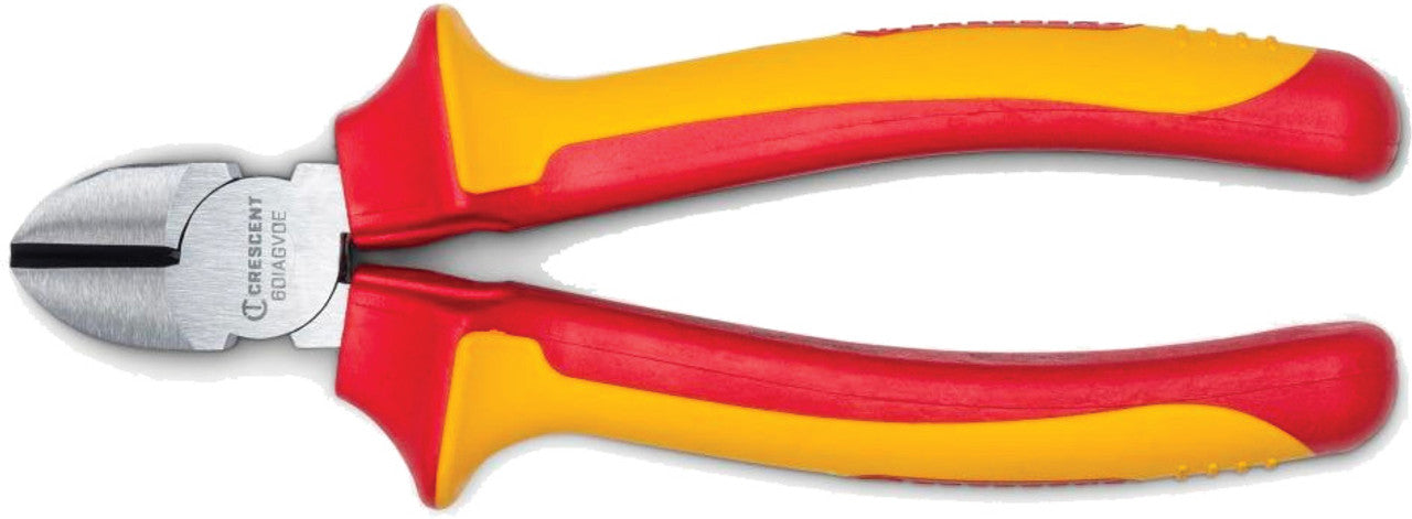 Crescent 6DIAGVDE 6" VDE Insulated Diagonal Cutting Pliers - MPR Tools & Equipment