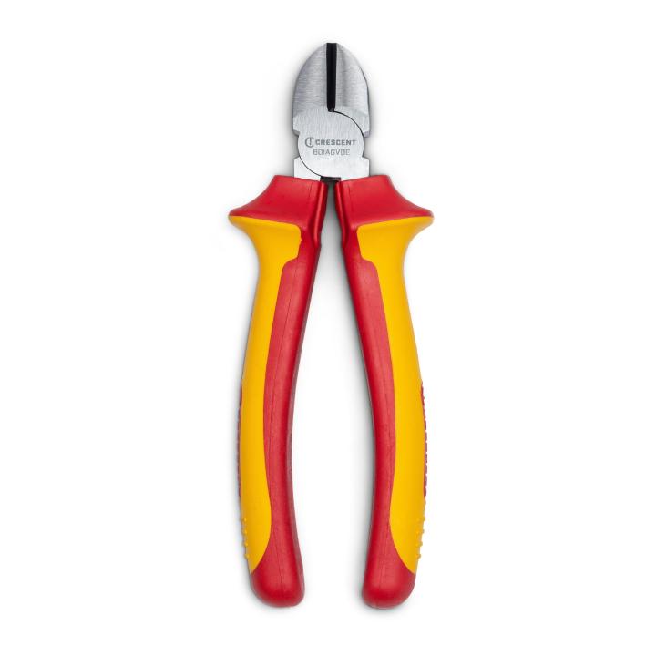 Crescent 6DIAGVDE 6" VDE Insulated Diagonal Cutting Pliers - MPR Tools & Equipment