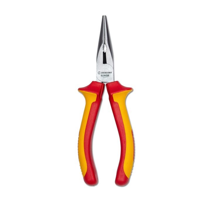 Crescent 6LNVDE 6" VDE Insulated Long Nose Pliers - MPR Tools & Equipment