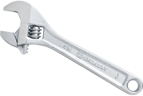 Crescent AC24VS 4" Adjustable Wrench, Carded - MPR Tools & Equipment