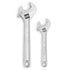 Crescent AC2812VS ADJUSTABLE WRENCH SET,8" & 12",CHROME - MPR Tools & Equipment