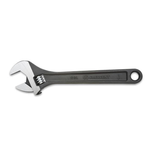 Crescent AT210VS ADJ WRENCH,10",BLACK PHOSPHATE,CARDED - MPR Tools & Equipment