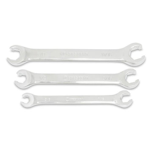 Crescent CFNWS0-05 FLARE NUT WRENCH SET,3PC,SAE - MPR Tools & Equipment