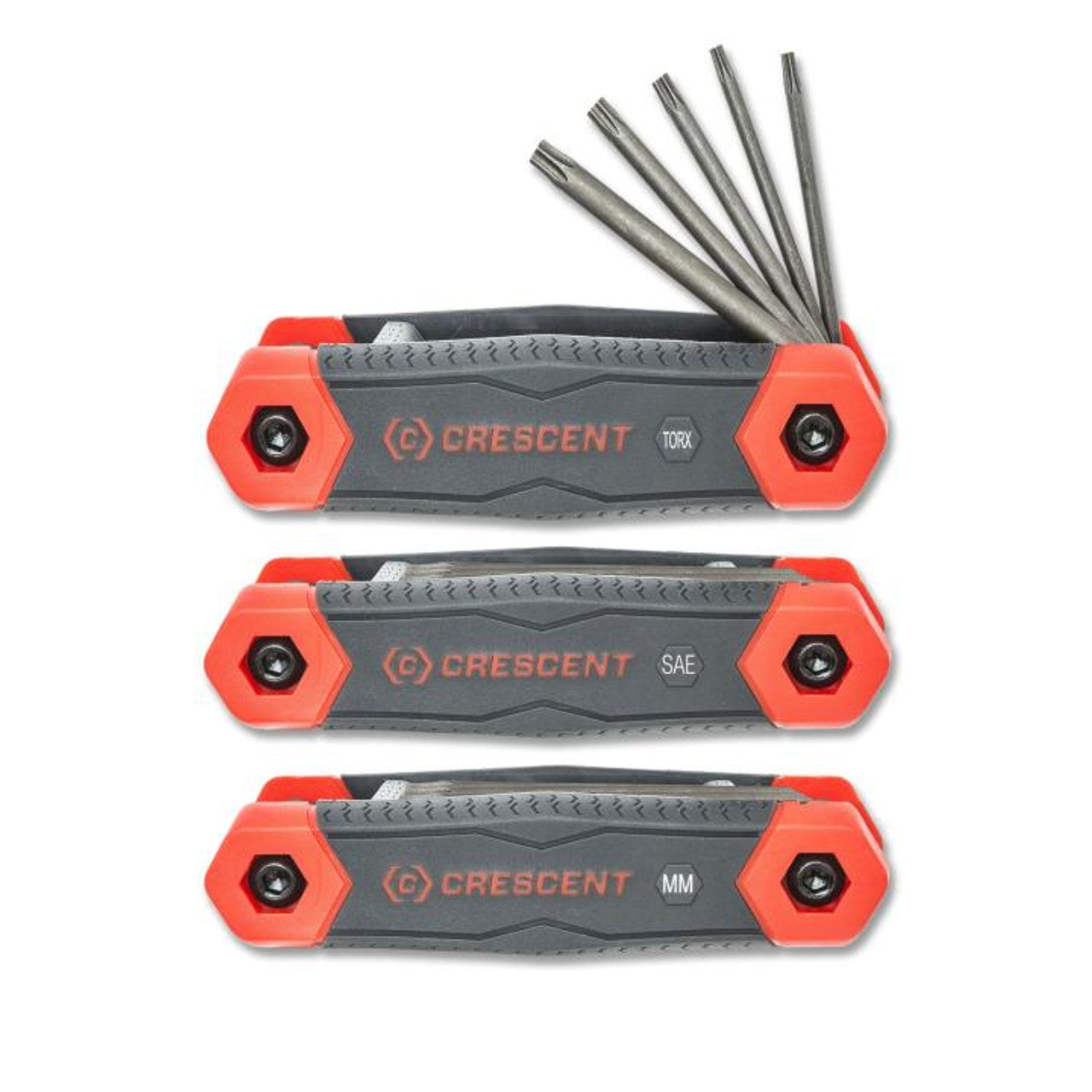 Crescent CHK3PC 3PK HEX FOLD-UP SET, SAE MM TORX - MPR Tools & Equipment