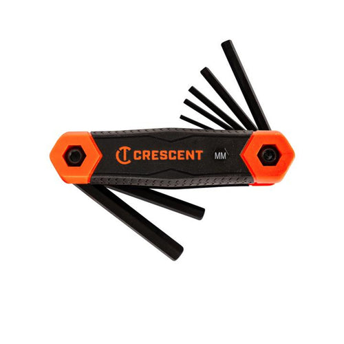 Crescent CHKFM8 FOLDING HEX KEY MM 8PC - MPR Tools & Equipment