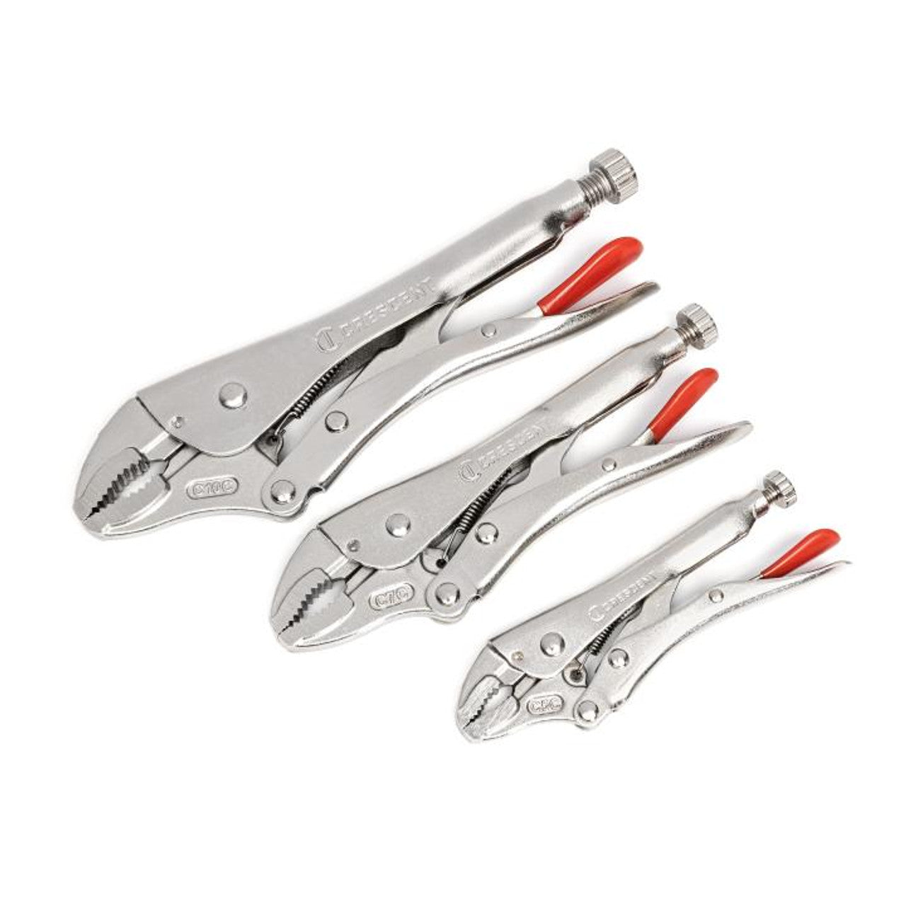 Crescent CLP3SETN-08 LOCK PLIER SET,3PC - MPR Tools & Equipment