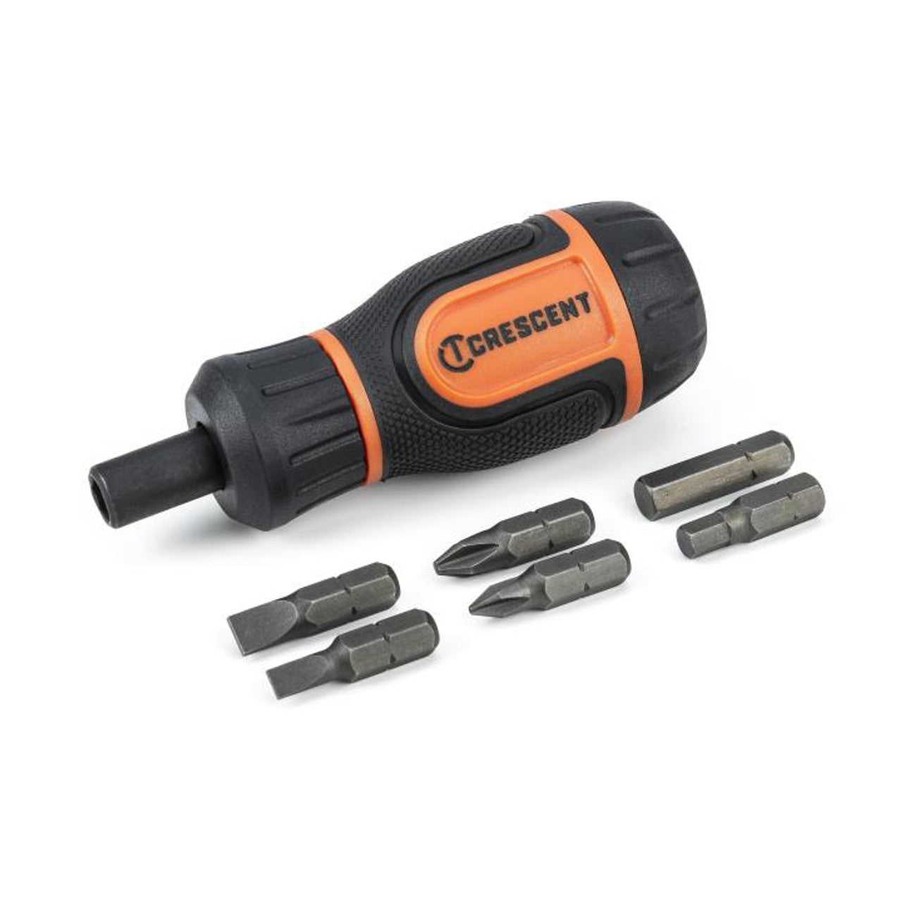 Crescent CMBS61R CT STUBBY 6IN1 RATCHET MULTIBIT DRIVER - MPR Tools & Equipment