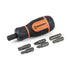 Crescent CMBS61R CT STUBBY 6IN1 RATCHET MULTIBIT DRIVER - MPR Tools & Equipment