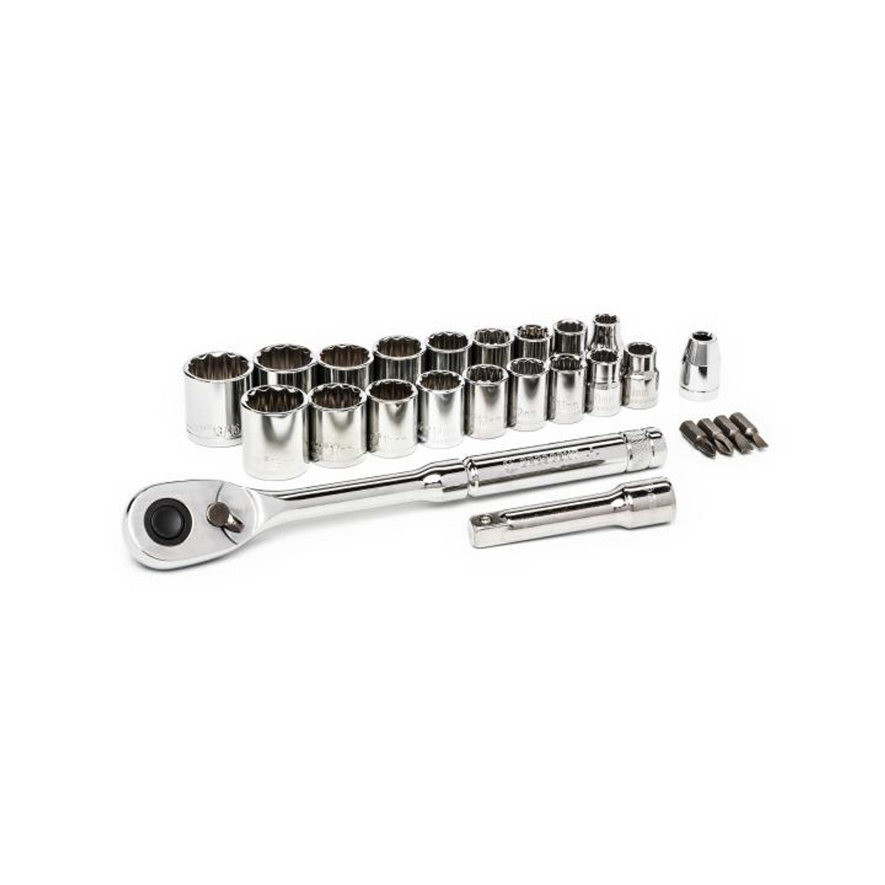 Crescent CSWS7C SOCKET WRENCH SET,25PC,3/8"DR,SAE/MM - MPR Tools & Equipment